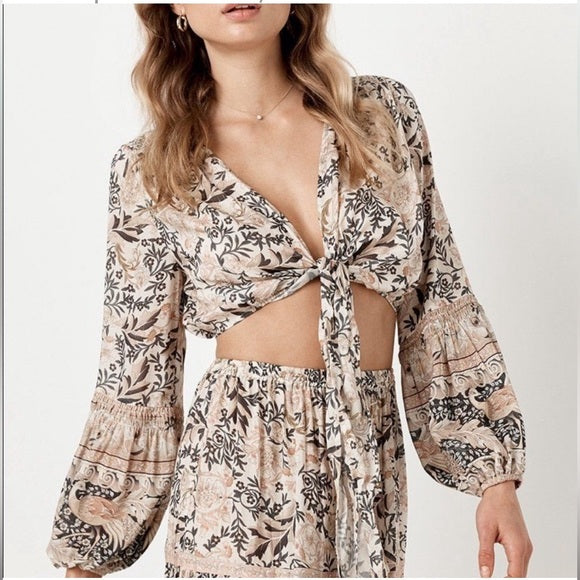 Spell Oasis Tie Top