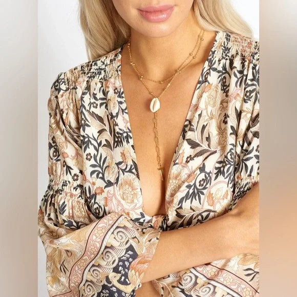 Spell Oasis Tie Top