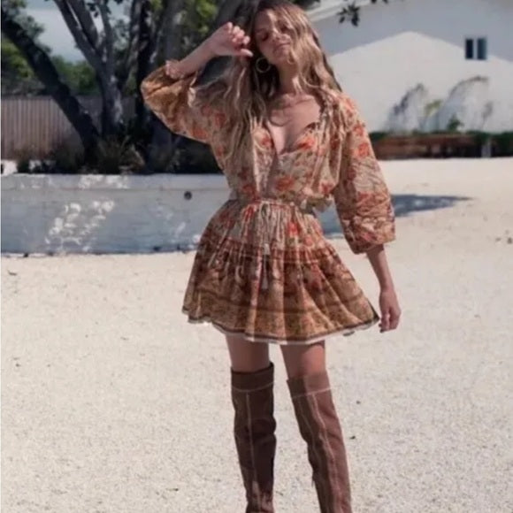 Spell & the Gypsy Seashell Sand Blouse