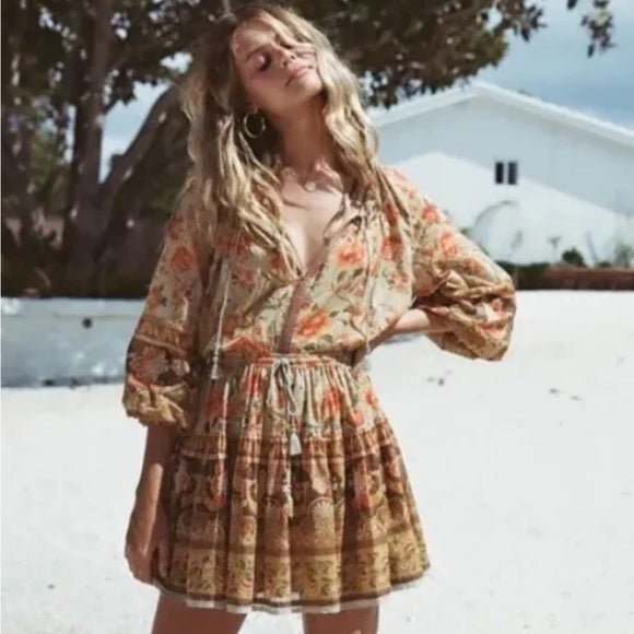 Spell & the Gypsy Seashell Sand Blouse