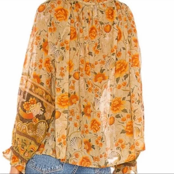 Spell & the Gypsy Seashell Sand Blouse