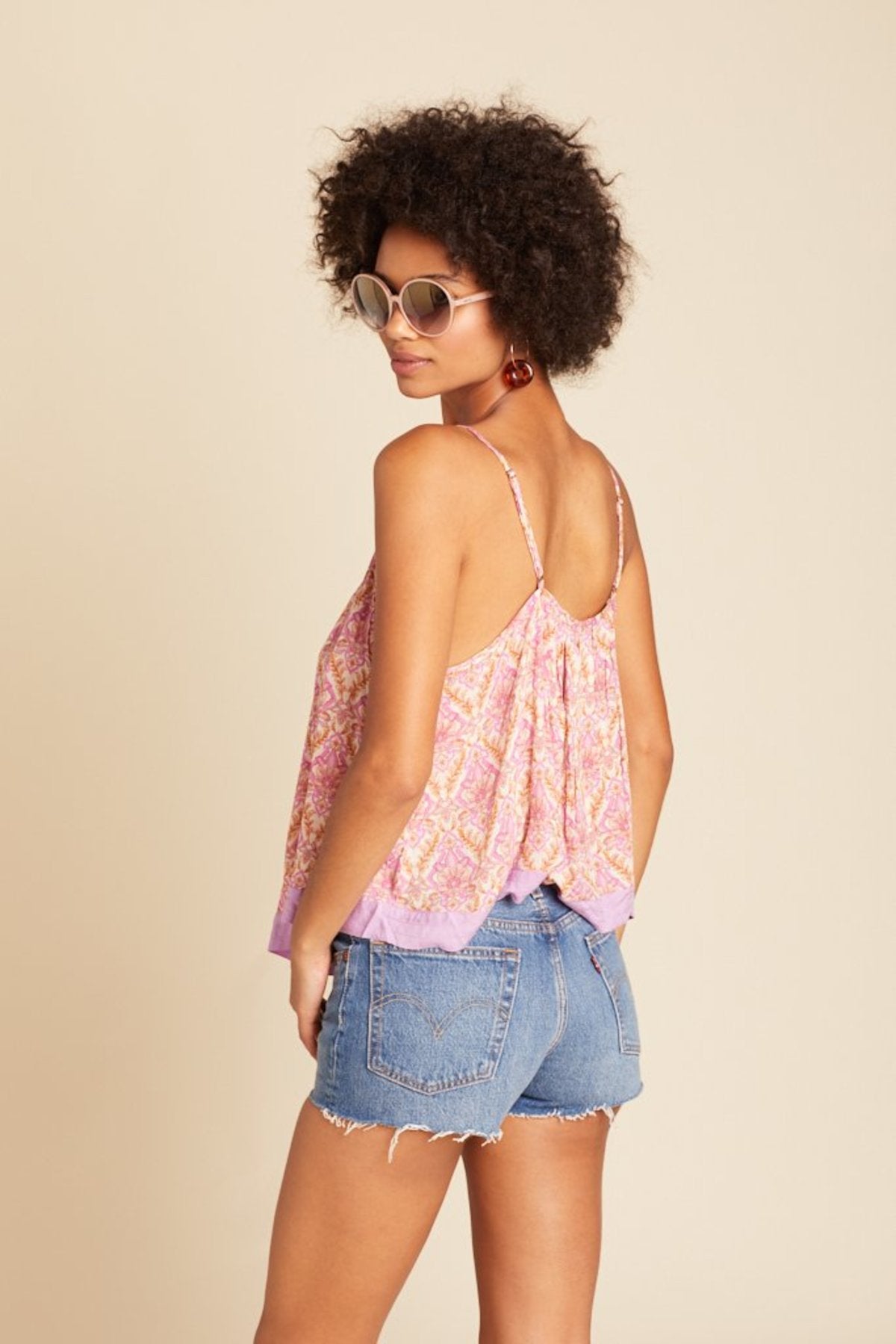 Spell & Gypsy Jewel Smocked Cami