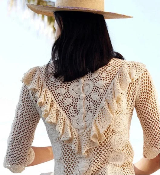 Chasing Unicorns Woman That Got Away Crochet Dress