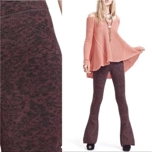 Free People Babybel Jacquard Leggings
